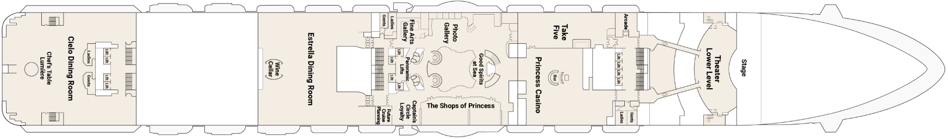 Princess Cruises Sky Princess Deck 6.png